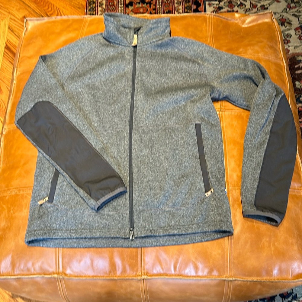 Men’s Large Fjallraven Ovil Zip Up - Grey